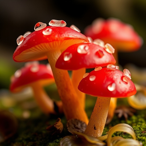 Amanita Magic Mushroom Gummies Close-Up