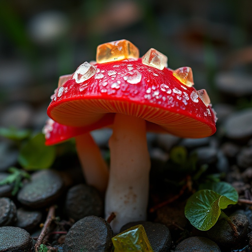 Amanita Magic Mushroom Gummies Close-Up