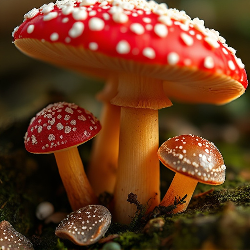 Amanita Magic Mushroom Gummies Close-Up