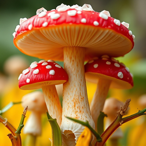 Amanita Magic Mushroom Gummies Close-Up