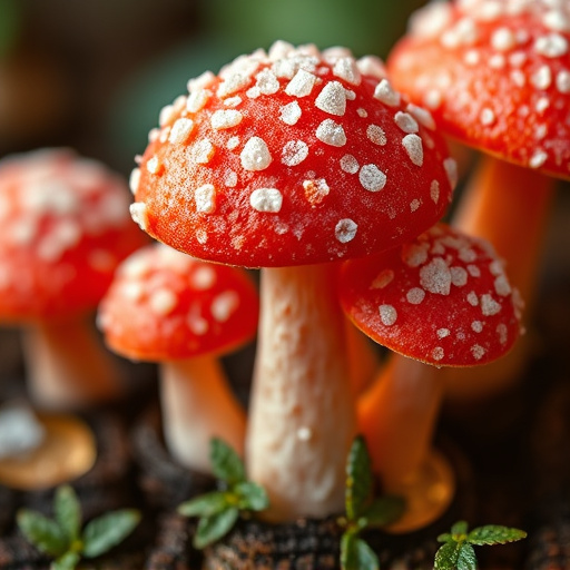 Amanita Magic Mushroom Gummies Close-Up