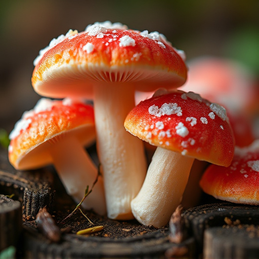 Amanita Magic Mushroom Gummies Close-Up