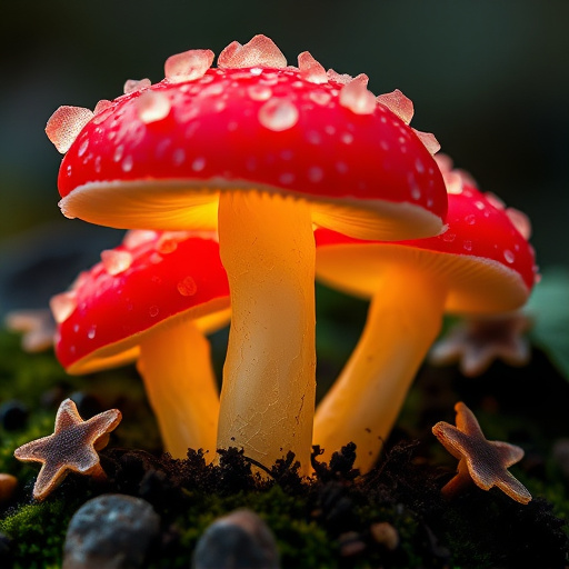 Amanita Magic Mushroom Gummies Close-Up