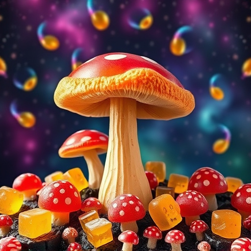 Artistic Magic Mushroom Gummies Patterns