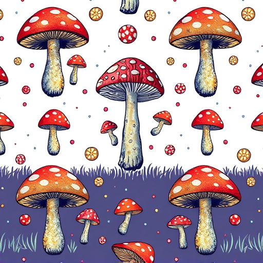 Artistic Magic Mushroom Gummies Patterns