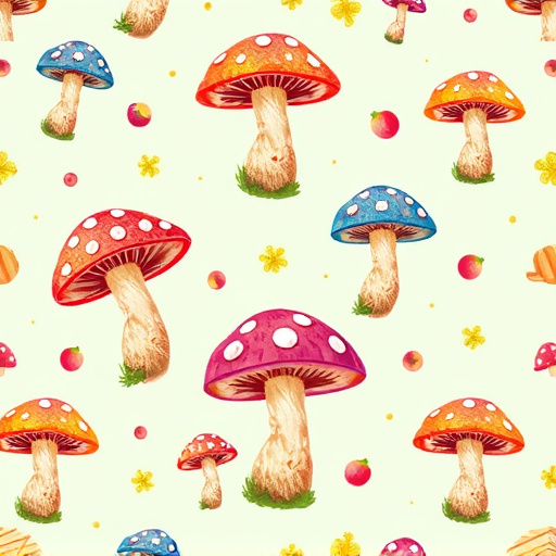 Artistic Magic Mushroom Gummies Patterns