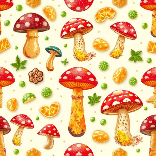 Artistic Magic Mushroom Gummies Patterns