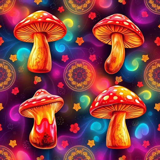 Artistic Magic Mushroom Gummies Patterns