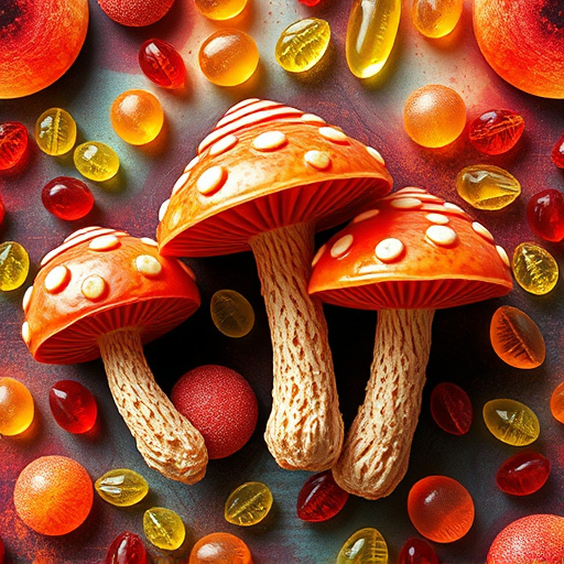 Artistic Magic Mushroom Gummies Patterns