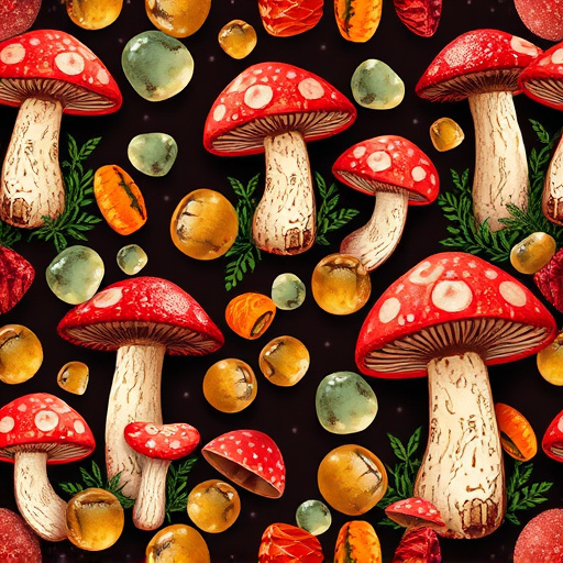 Artistic Magic Mushroom Gummies Patterns