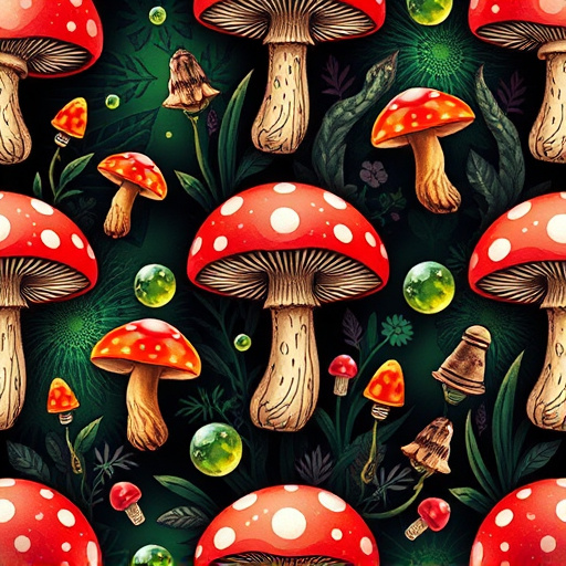 Artistic Magic Mushroom Gummies Patterns