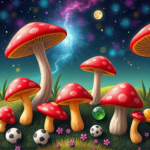 Artistic Magic Mushroom Gummies Patterns