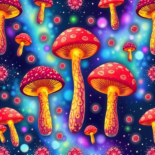 Artistic Magic Mushroom Gummies Patterns