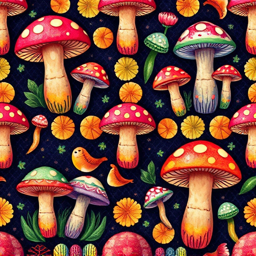 Artistic Magic Mushroom Gummies Patterns