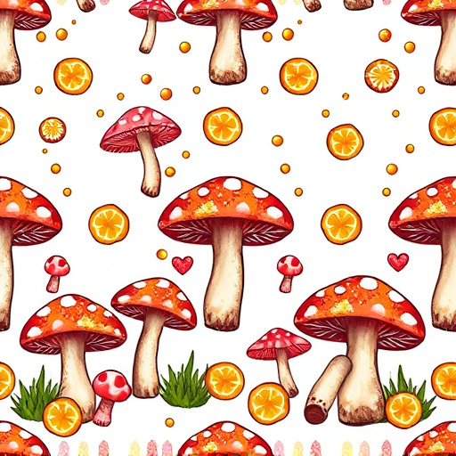 Artistic Magic Mushroom Gummies Patterns