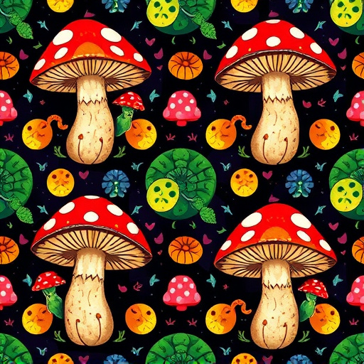 Artistic Magic Mushroom Gummies Patterns