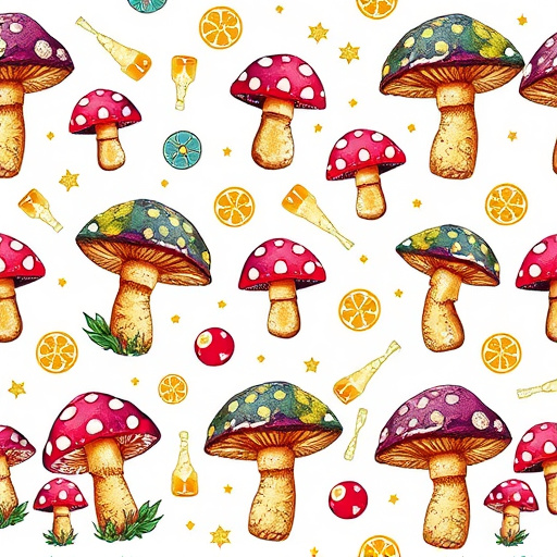 Artistic Magic Mushroom Gummies Patterns
