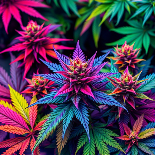 colorful cannabis strains