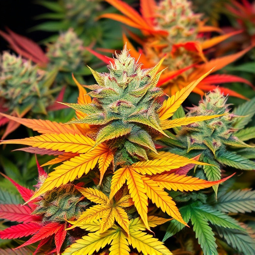 colorful marijuana strains