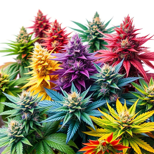 colorful marijuana strains