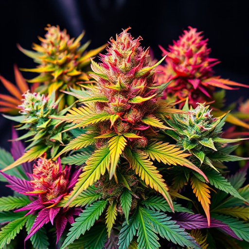 colorful marijuana strains