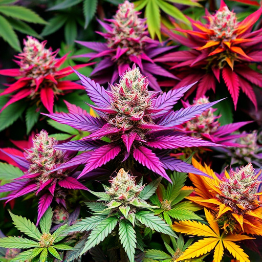 colorful marijuana strains