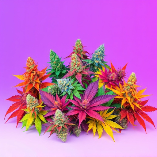 colorful marijuana strains