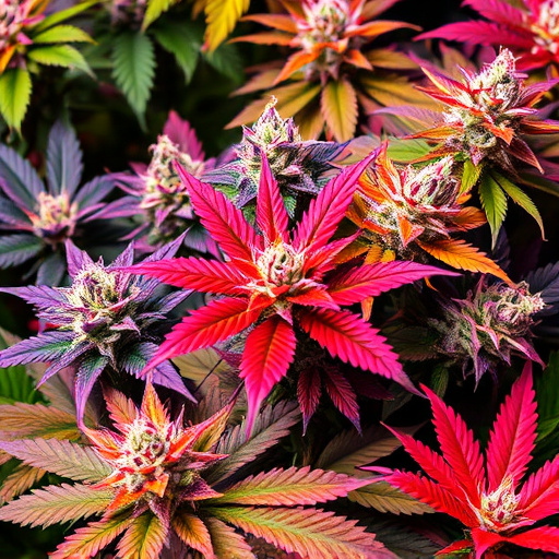 colorful marijuana strains
