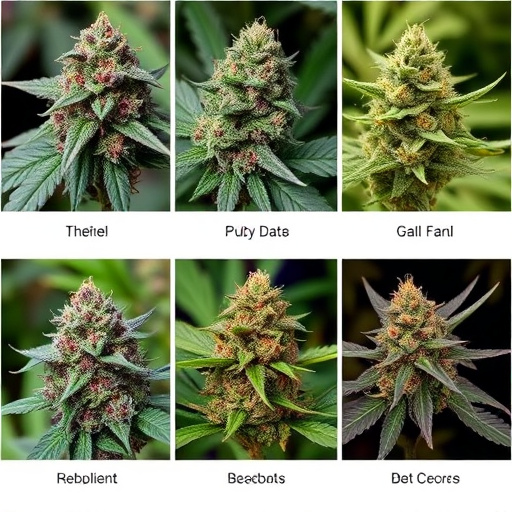 different cannabis strains