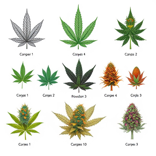 different cannabis strains