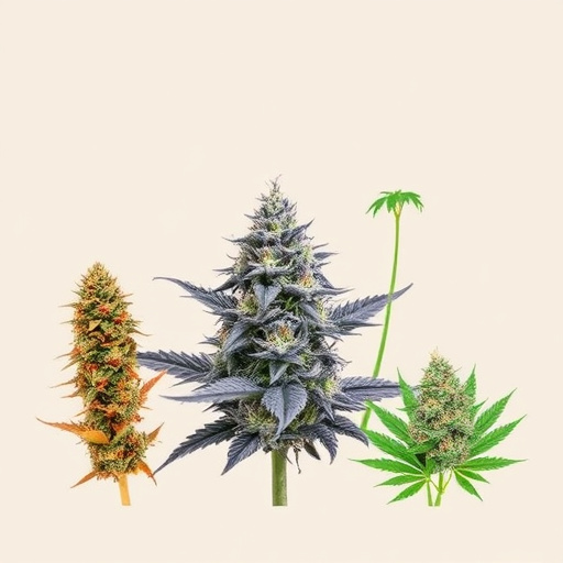 different cannabis strains