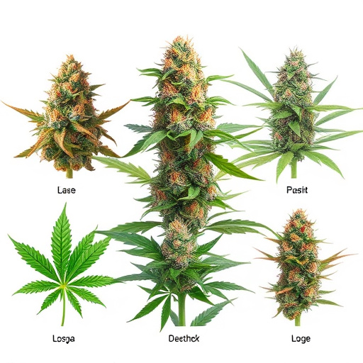 different cannabis strains