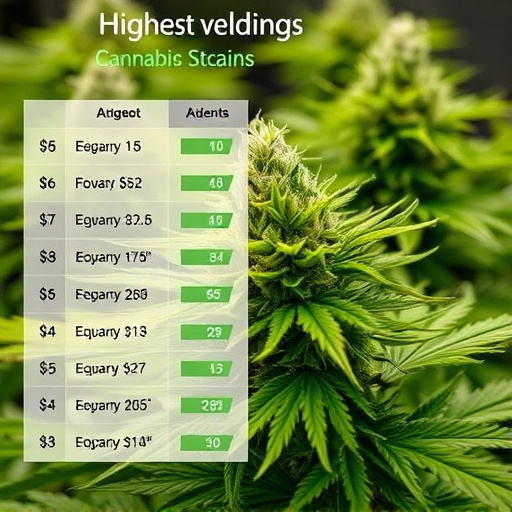 highest yielding cannabis strains