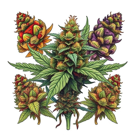 indica dominant hybrid strains