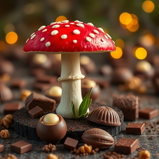 Magic Mushroom Chocolates Lifestyle Scenes