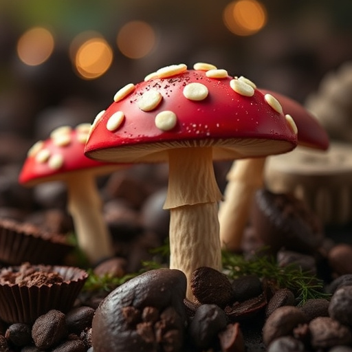 Magic Mushroom Chocolates Lifestyle Scenes