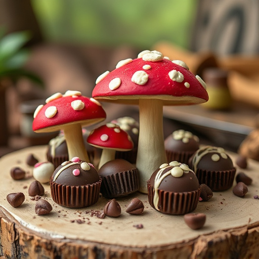 Magic Mushroom Chocolates Lifestyle Scenes