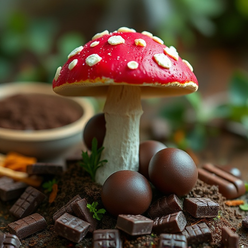 Magic Mushroom Chocolates Lifestyle Scenes