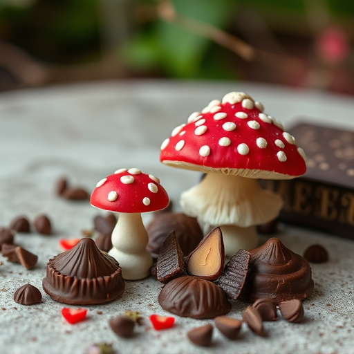 Magic Mushroom Chocolates Lifestyle Scenes