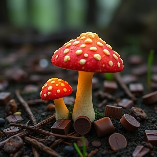 Magic Mushroom Chocolates Lifestyle Scenes