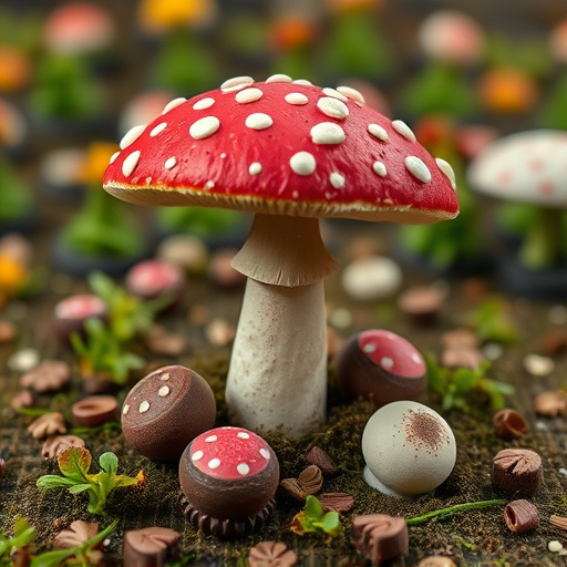 Magic Mushroom Chocolates Lifestyle Scenes