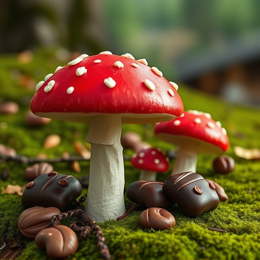 Magic Mushroom Chocolates Lifestyle Scenes