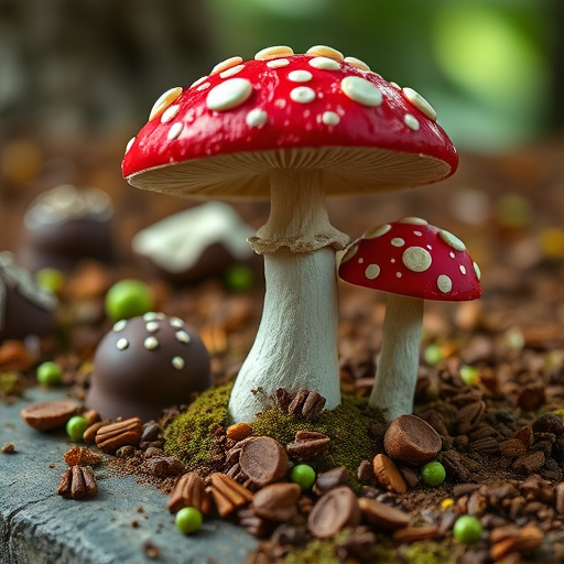 Magic Mushroom Chocolates Lifestyle Scenes