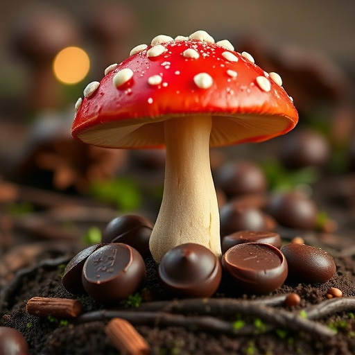 Magic Mushroom Chocolates Lifestyle Scenes