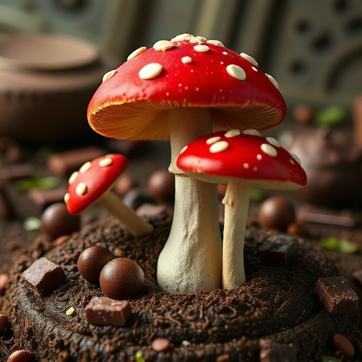 Magic Mushroom Chocolates Lifestyle Scenes