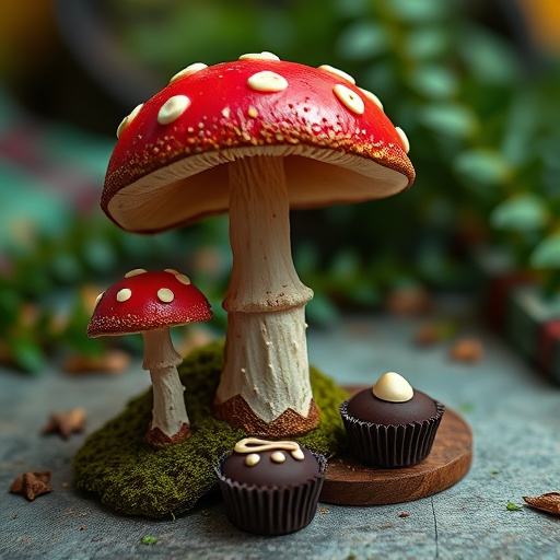 Magic Mushroom Chocolates Lifestyle Scenes