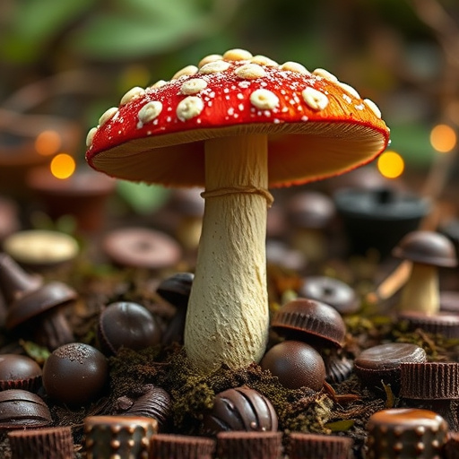 Magic Mushroom Chocolates Lifestyle Scenes