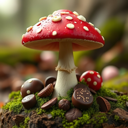 Magic Mushroom Chocolates Lifestyle Scenes