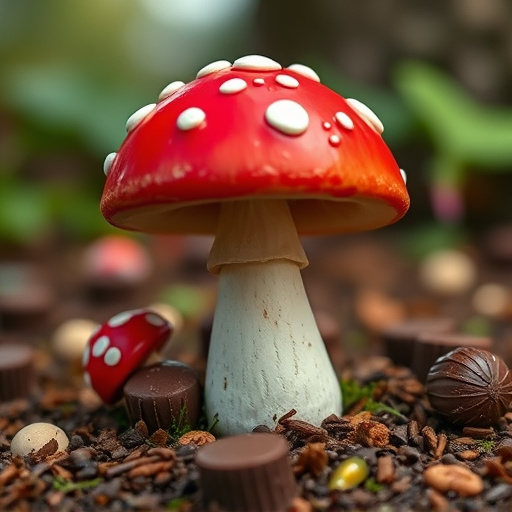 Magic Mushroom Chocolates Lifestyle Scenes