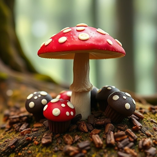 Magic Mushroom Chocolates Lifestyle Scenes